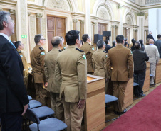 Curitiba, 25 de Setembro de 2019. Comandante Geral Pericles de Matos recebe titulo de Cidadão Honorario de Curitiba.