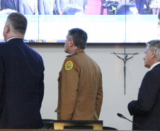 Curitiba, 25 de Setembro de 2019. Comandante Geral Pericles de Matos recebe titulo de Cidadão Honorario de Curitiba.