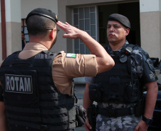 Curitiba, 27 de setembro de 2019.  Operação 1º CRPM.