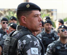 Curitiba, 27 de setembro de 2019.  Operação 1º CRPM.