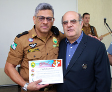 São José dos Pinhais, 04 de outubro de 2019. Formatura do XVII Curos de Capacitação de Educador Social.