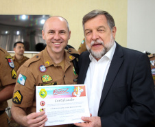 São José dos Pinhais, 04 de outubro de 2019. Formatura do XVII Curos de Capacitação de Educador Social.