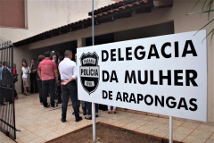 Prefeitura de Arapongas cede imóvel para PCPR instalar delegacia da mulher