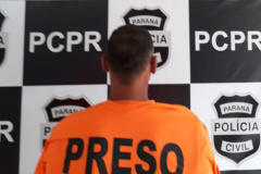 PCPR prende suspeito de homicídio duas horas após o crime na RMC