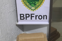 Diversos tabletes de maconha são apreendidos durante a operação Muralha/Hórus