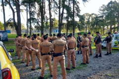  PM reforça policiamento em Fazenda Rio Grande durante a Fazenda Natal Fest 