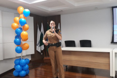 Feira de Profissões no SENAC de Paranaguá conta com a presença de policiais palestrantes