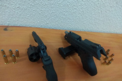 Duas armas de fogo são recuperadas durante operação na PR 340