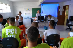 Depen e Emater oferecem curso de boas práticas na manipulação de alimentos a presos de Piraquara 