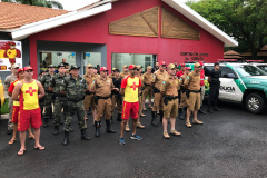 PM reforça o policiamento com a Operação Verão Maior Costa Oeste e lança o APP 190 PR para mais 23 municípios