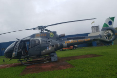 BPMOA leva recém-nascido de Guaraqueçaba até Paranaguá em 12 minutos para tratamento médico