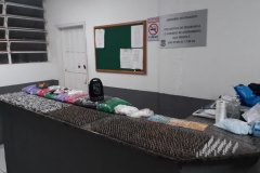 Ação do projeto-piloto Em Frente Brasil resulta na prisão de dois homens e na apreensão de grande quantidade de drogas em São José dos Pinhais (PR)