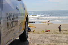 Balanço da primeira semana da PM na temporada de verão aponta redução de 100% nos homicídios, no litoral