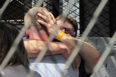 Familiares e presos se reúnem em festa de Natal, em Marechal Cândido Rondon 