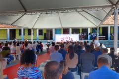 Penitenciária Industrial de Cascavel inaugura telecentro, forma estudantes e lança livro de poesias