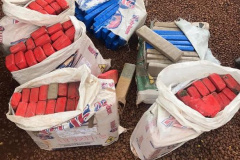 Posto policial rodoviário de Cascavel (PR), apreende veículo transportando 137 quilos de maconha