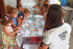 PCPR realiza campanhas educativas em escolas do Litoral