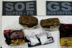 SOE Maringá prende dois homens que arremessaram maconha na Casa de Custódia de Maringá