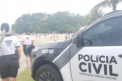 PCPR prendeu em flagrante um homem por tentativa de furto em Matinhos