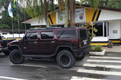 Policiais rodoviários apreendem carro com R$ 23 mil em débitos durante fiscalização em Pontal do Paraná (PR)