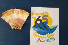 Quase R$ 200,00 em notas falsas são apreendidas por policiais militares em Pontal do Paraná; dois homens são presos