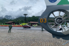 BPMOA faz transporte aeromédico de vítima de acidente no Litoral do estado