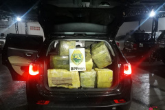 Mais de meia tonelada de maconha é apreendida pelo BPFron em Toledo (PR) em ação da Operação Hórus