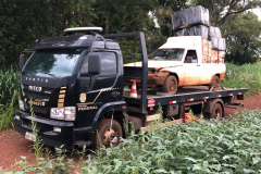 PMs apreendem mercadoria contrabandeada e causam prejuízo de R$ 150 mil aos criminosos durante Operação Hórus