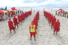 Corpo de Bombeiros forma nova turma de guarda-vidas