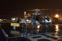  BPMOA faz remoção aeromédica de paciente com broncopneumonia no Litoral 