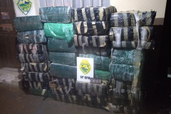  Mais de uma tonelada de maconha é apreendida pela PM em Foz do Iguaçu (PR) 