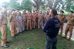 PCPR ministra palestra sobre drogas para bombeiros e policiais militares na RMC