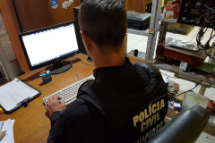  PCPR prende suspeito de armazenar e compartilhar pornografia infanto-juvenil 