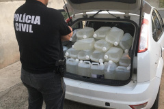 PCPR prende suspeita de vender álcool em gel adulterado em Araucária