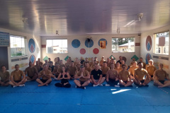 Batalhão da PM de Guarapuava (PR), promove encontros com meditação para policiais militares da unidade