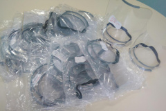 Servidores do Depen recebem máscaras de proteção tipo “face shields” em proteção ao Covid-19