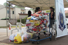 Depen de Cascavel arrecada 850 kg de alimentos não perecíveis e 50 cestas básicas para doação