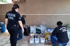 PCPR prende casal que vendia álcool em gel e outros produtos falsificados