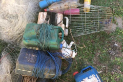 BPAmb-FV apreende armas de fogo, materiais de pesca e prende duas pessoas em situações distintas no Centro-Sul do estado