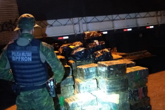 Batalhão de Fronteira apreende quase 2 toneladas de maconha em Cascavel