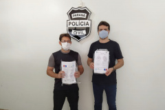 PCPR firma convênio com IFPR e recebe máscara “face shield”