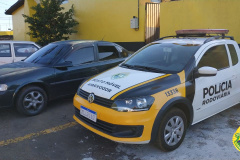 BPRv recupera veículo furtado antes do proprietário saber do crime no Oeste do estado