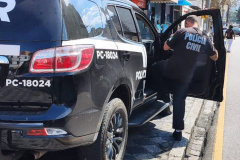 PCPR identifica suspeitos de uma série de furtos em Curitiba