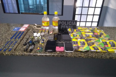 Depen apreende mais de 200 celulares e 2,6 quilos de maconha em 17 dias