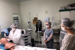 Em Foz, enfermeiros do Depen passam por capacitação para testagem da Covid-19