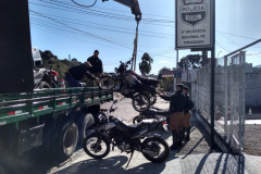  Segurança retira veículos do pátio da Delegacia de Piraquara