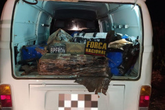 Atuação integrada do BPFron pela Operação Hórus resulta em apreensão de uma tonelada de maconha