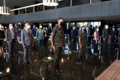  Secretário coronel Marinho participa de cerimônia de homenagem a soldado em Brasília