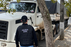 PCPR prende suspeito de desviar carga de 32 toneladas de soja