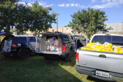  PCPR distribui 4 toneladas de alimentos e 3 mil máscaras em Guarapuava 